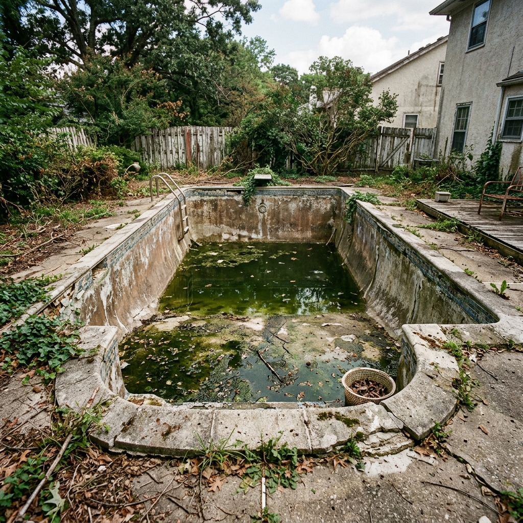 Pool Before Renovation